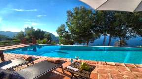 Super cosy villa with amazing sea views and rental license close to the village of San Miguel