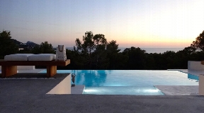 Very chic mansion in cala tarida with fabulous sea views