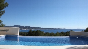 Villa located in Cala Gracio with fantastic views