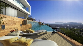 Lovely urban plots of 500m2 each located on the hill top with best views