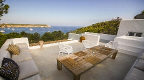 Convenient and quixotic house in the north of Ibiza with superb sunset sight in Portinax