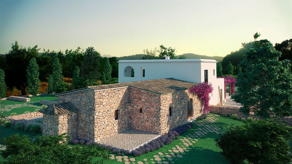 Amazing Blakstad project with licence for sale in Can Puig d’en Rich