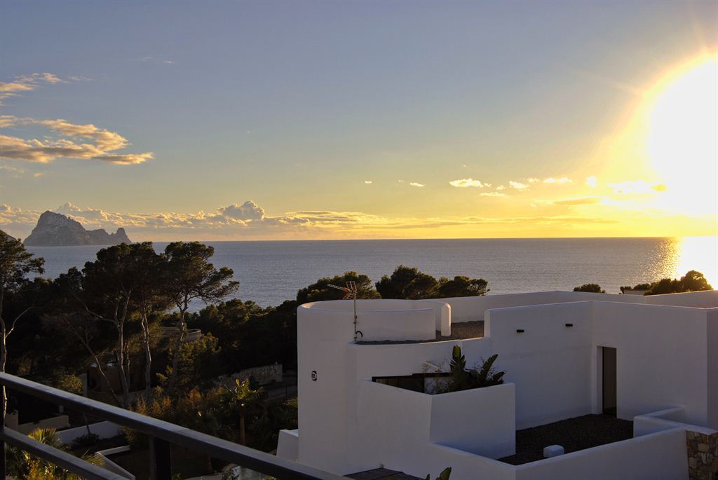 wonderful newly built villa for sale with views to Es Vedra