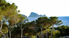 wonderful newly built villa for sale with views to Es Vedra