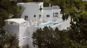 Modern unique villa situated in the North Est of the island Ibiza in Cala San Vicente