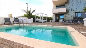 Wonderful garden floor apartment with private pool for sale