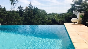 Nice 350 m2 villa with sea views situated in Can Furnet for sale