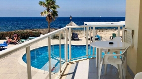 Incredible frontline apartments for sale in Cala de Bou