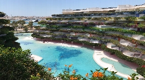 Wonderful luxury penthouse apartment in Las Boas on Ibiza for sale