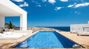 Stunning sea view modern stylist villa in Roca Llisa for sale