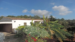 Rustic finca on a huge plot of land with sea views for sale close to Santa Eulalia