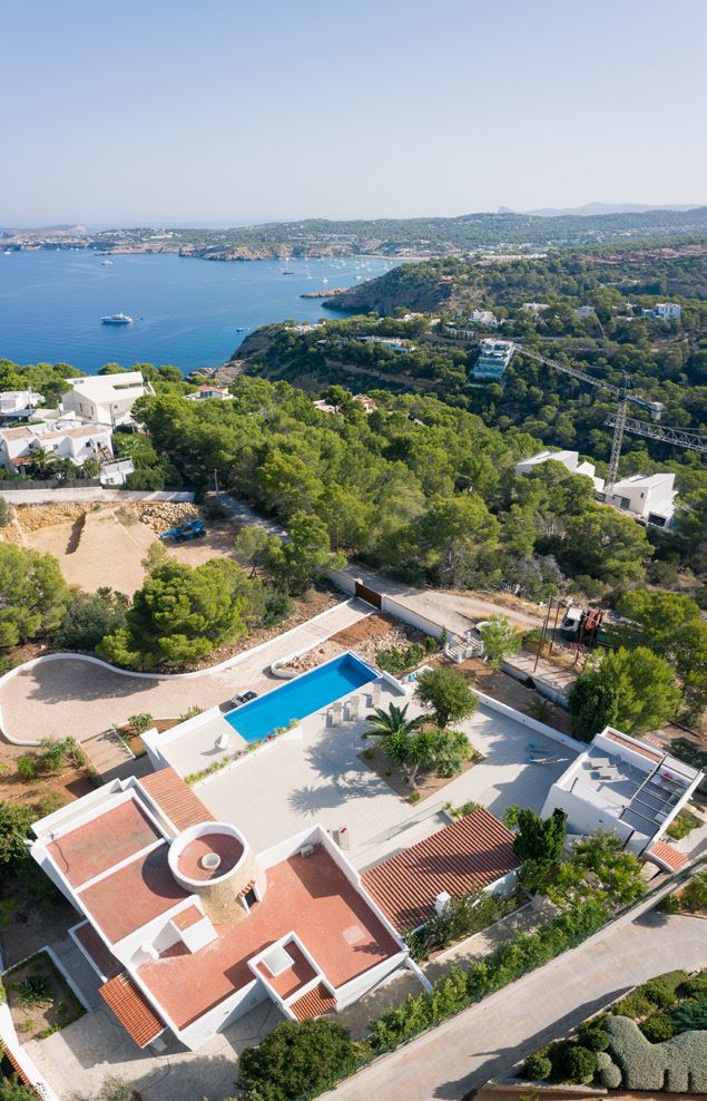 New Modern restored villa in Cala Moli with fantastic sea views