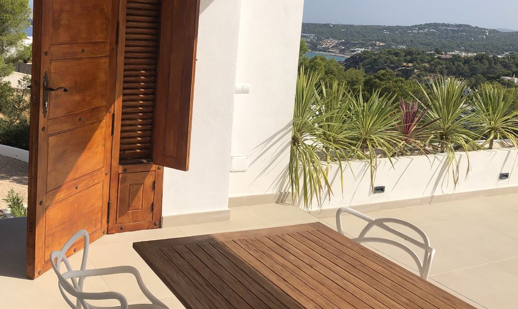 New Modern restored villa in Cala Moli with fantastic sea views