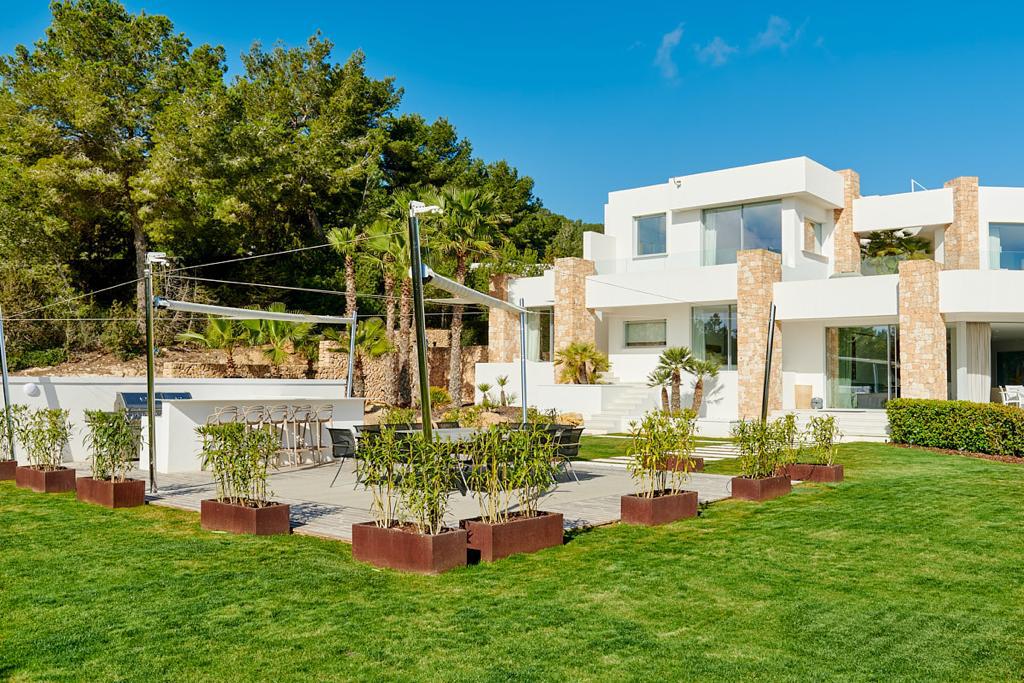 Newly built luxurious villa close to Ibiza with best views to the sea