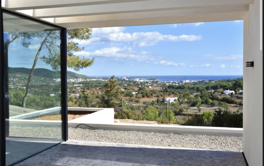 Brand new villa with amazing views in a rural area near to Santa Eulalia