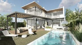 Land with license to build a nice house of about 500m2 for sale