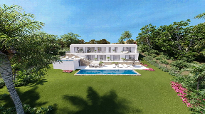 Beautiful new built villa in Cala Tarida for sale
