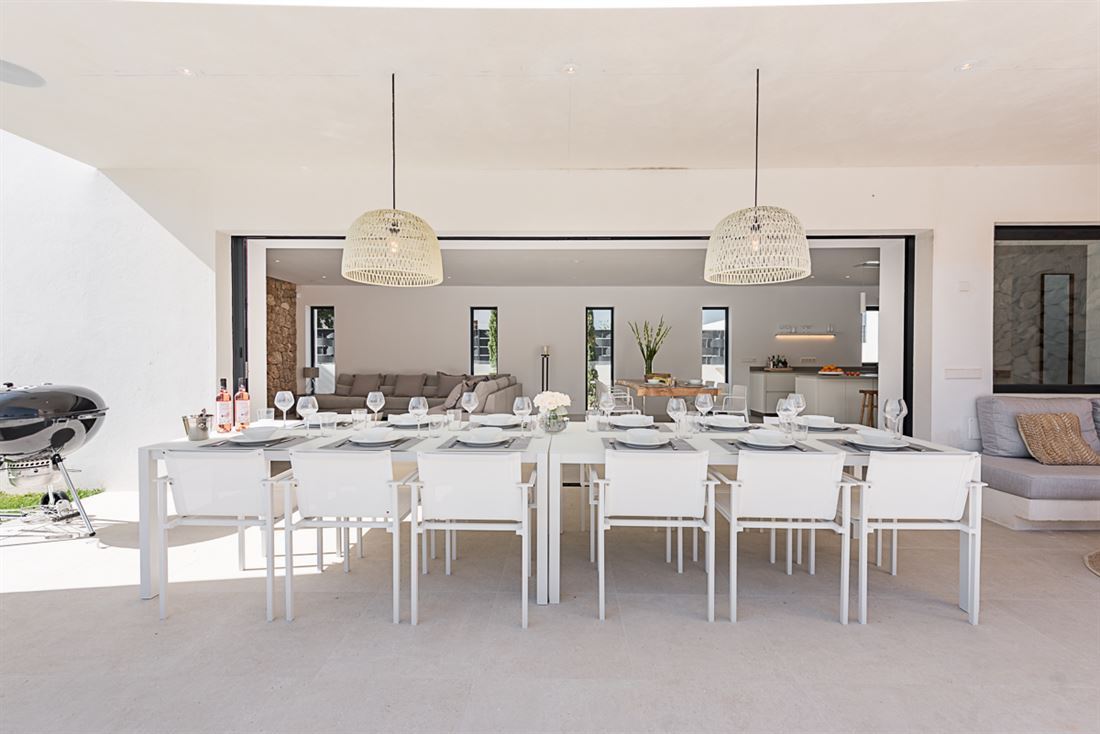 Impressive Contemporary Villa by the Mediterranean Sea in Ibiza Island for sale