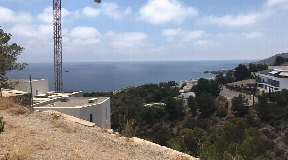 Plot with panoramic sea view in Rocca Lisa for sale