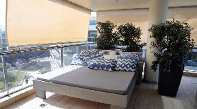 Luxury apartment with large terraces in a exclusive area of Ibiza for sale