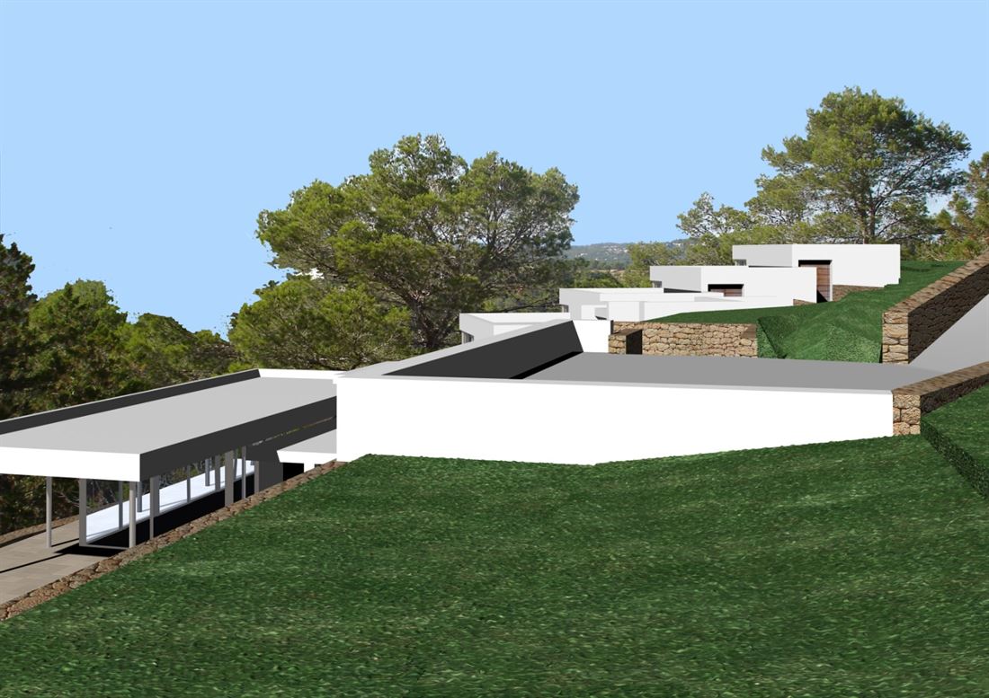 To be finished project in the middle of nature with total privacy in San José for sale