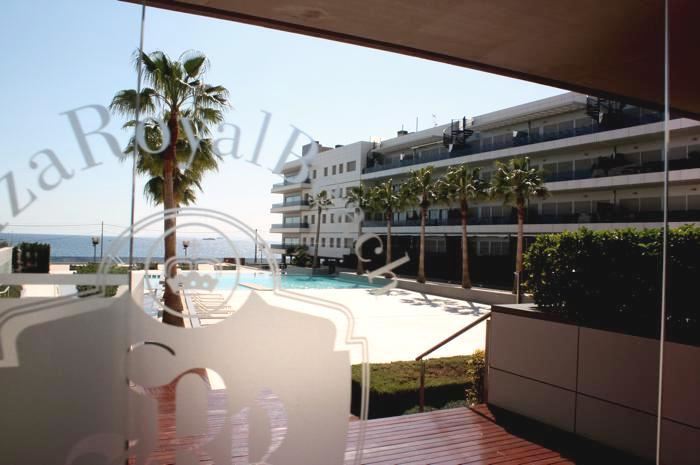 Nice 3 floor frontline apartment for sale with fantastic sea views in ibiza