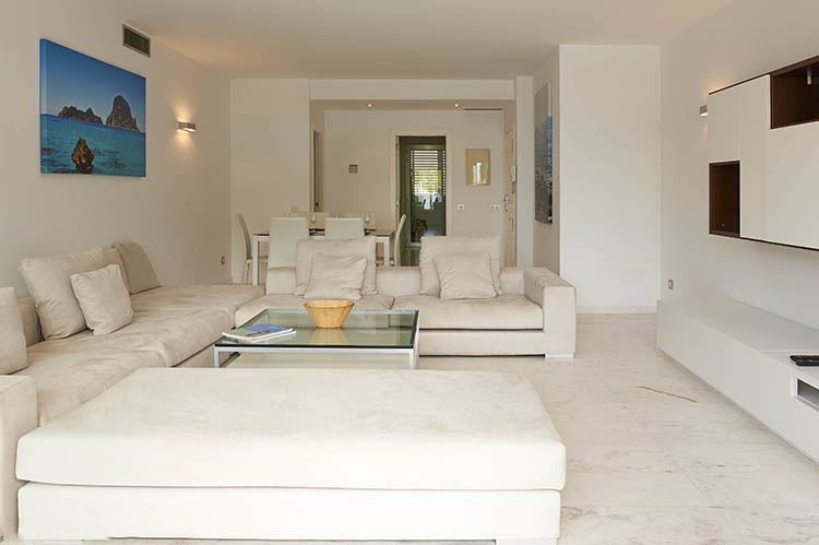 Nice 3 floor frontline apartment for sale with fantastic sea views in ibiza