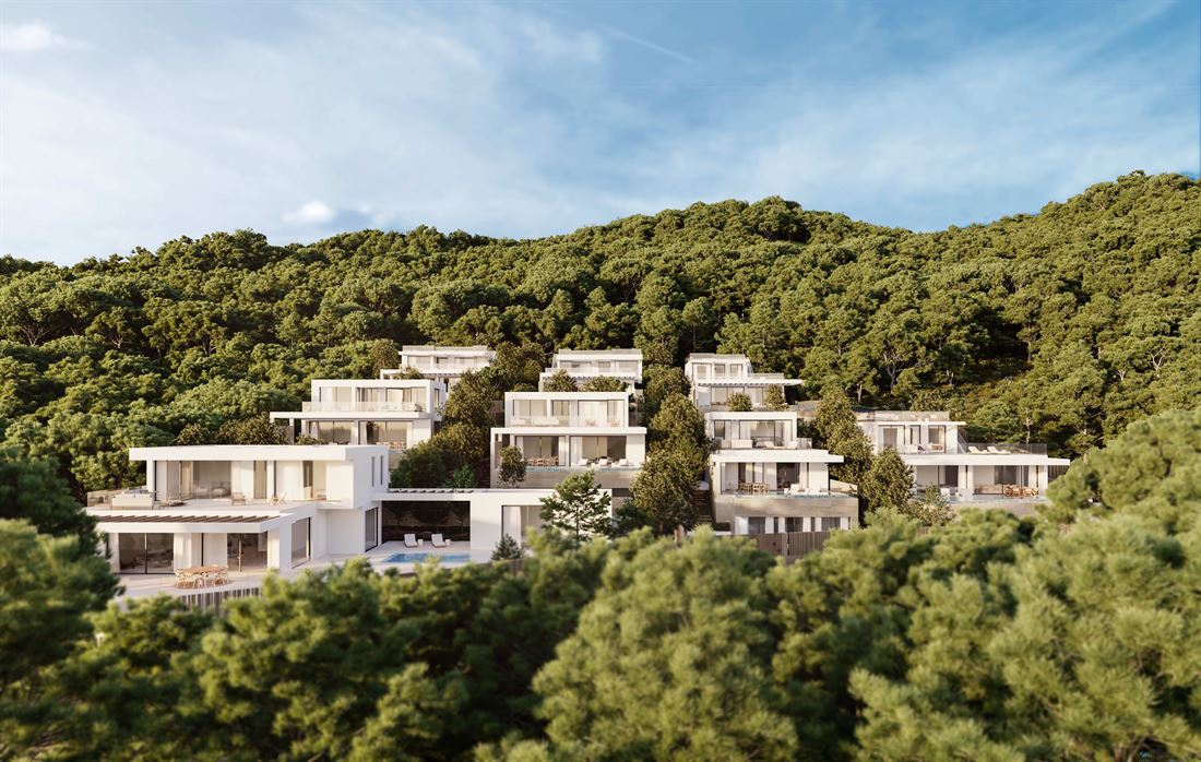 Nice luxury residential complex located in Santa Eulalia del Rio for sale