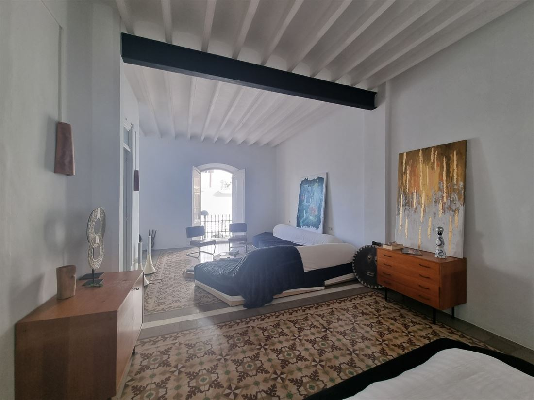 Three apartments in historical building in Ibiza with elevator for sale