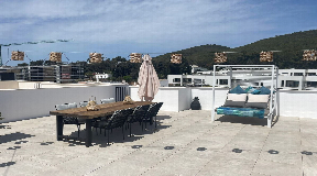 Modern penthouse apartment for sale in Santa Eulalia
